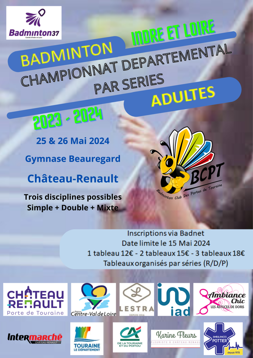 Championnat Départemental par séries (Chateau Renault)