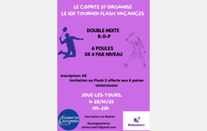 Tournoi Flash Vacances 1 - Mixte