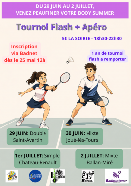 Tournoi Nocturne Flash 5 en Doubles (St Avertin) (Saint-Avertin)