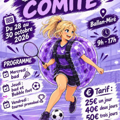 Stage multiactivités comité du 28 au 30 octobre 2026